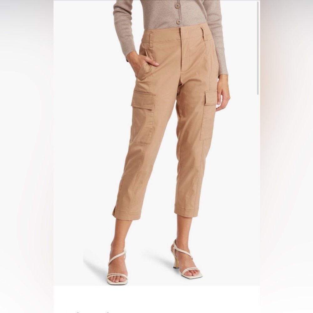 Calvin Klein Jeans High Waist Wide Leg Cargo Pants